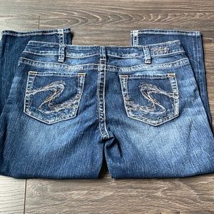 Women’s Silver Jeans Aiko Capri